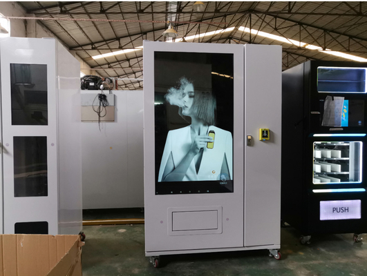 ร้านสะดวกซื้อเครื่องจำหน่ายขนมขบเคี้ยวอัตโนมัติสำหรับเครื่องดื่ม Milk Micron Smart Machine Vending