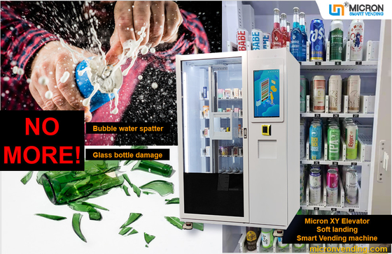 337 ความจุประเภทลิฟต์ตู้จำหน่ายสินค้าอัตโนมัติพร้อม Micron Smart System